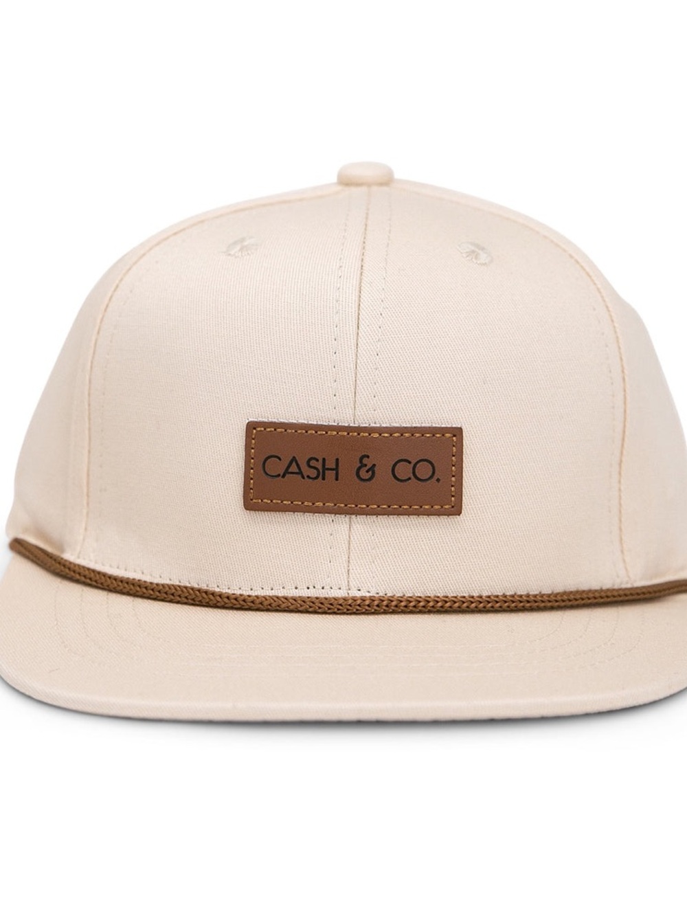 CASH & CO. Cream Kids Toddler Cap